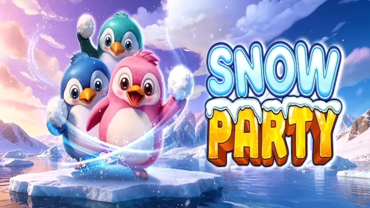 Candy Rush slot game grid na puno ng makukulay na kendi sa isang tropikal na setting